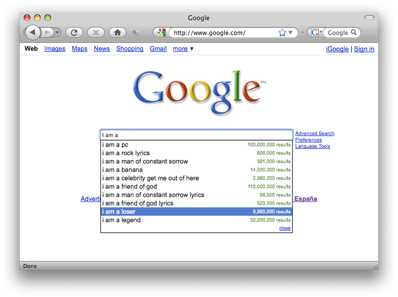 Illustration for article titled Google Proves Humanity Is Sick and Sad, Yet Absolutely Hilarious